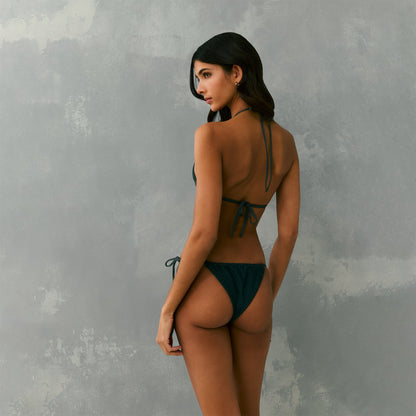 Women Kith Kith Women Tova Monogram Wave Tie Bottom - Machine