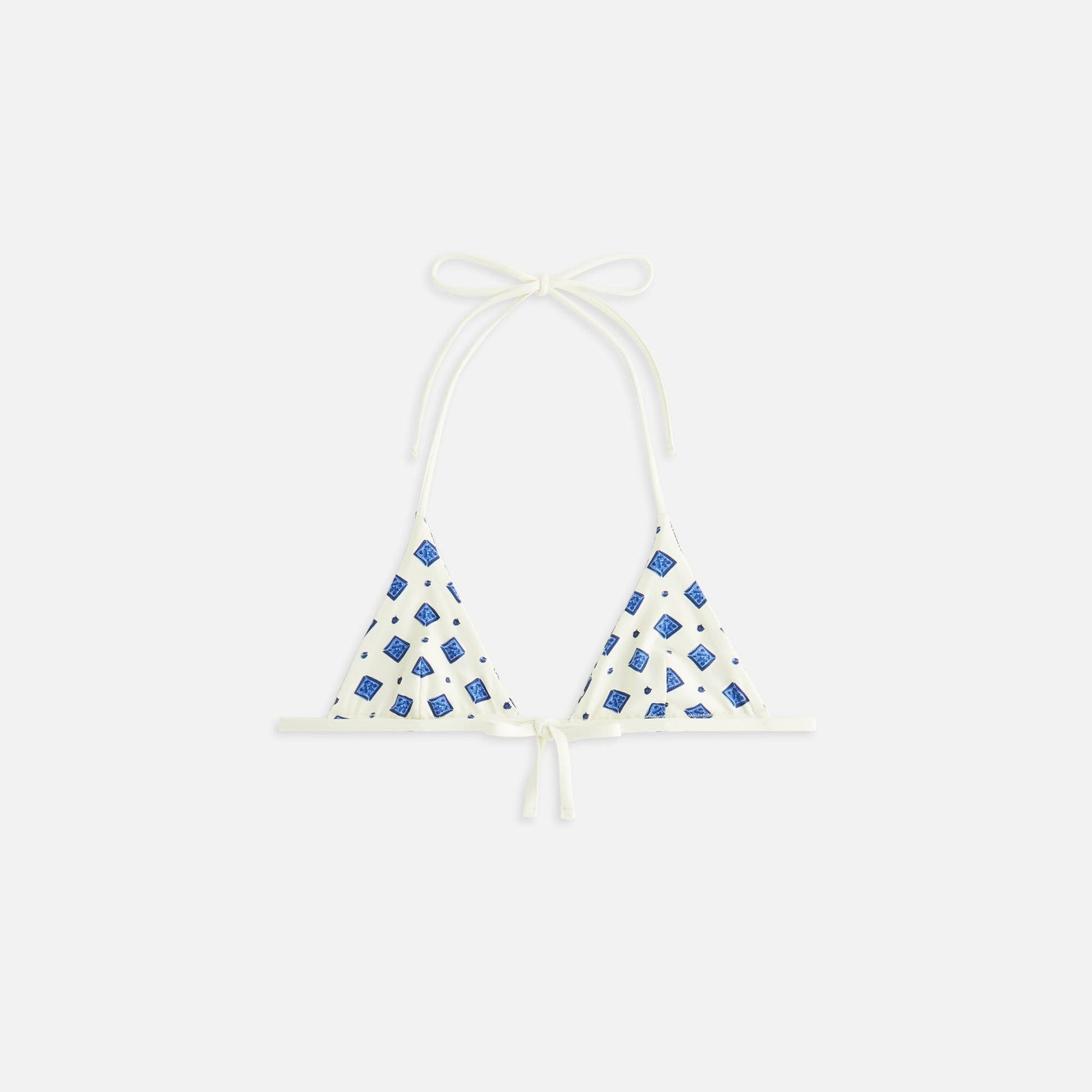 Women Kith Kith Women Talia II Baroque Tile Tie Top - Sandrift