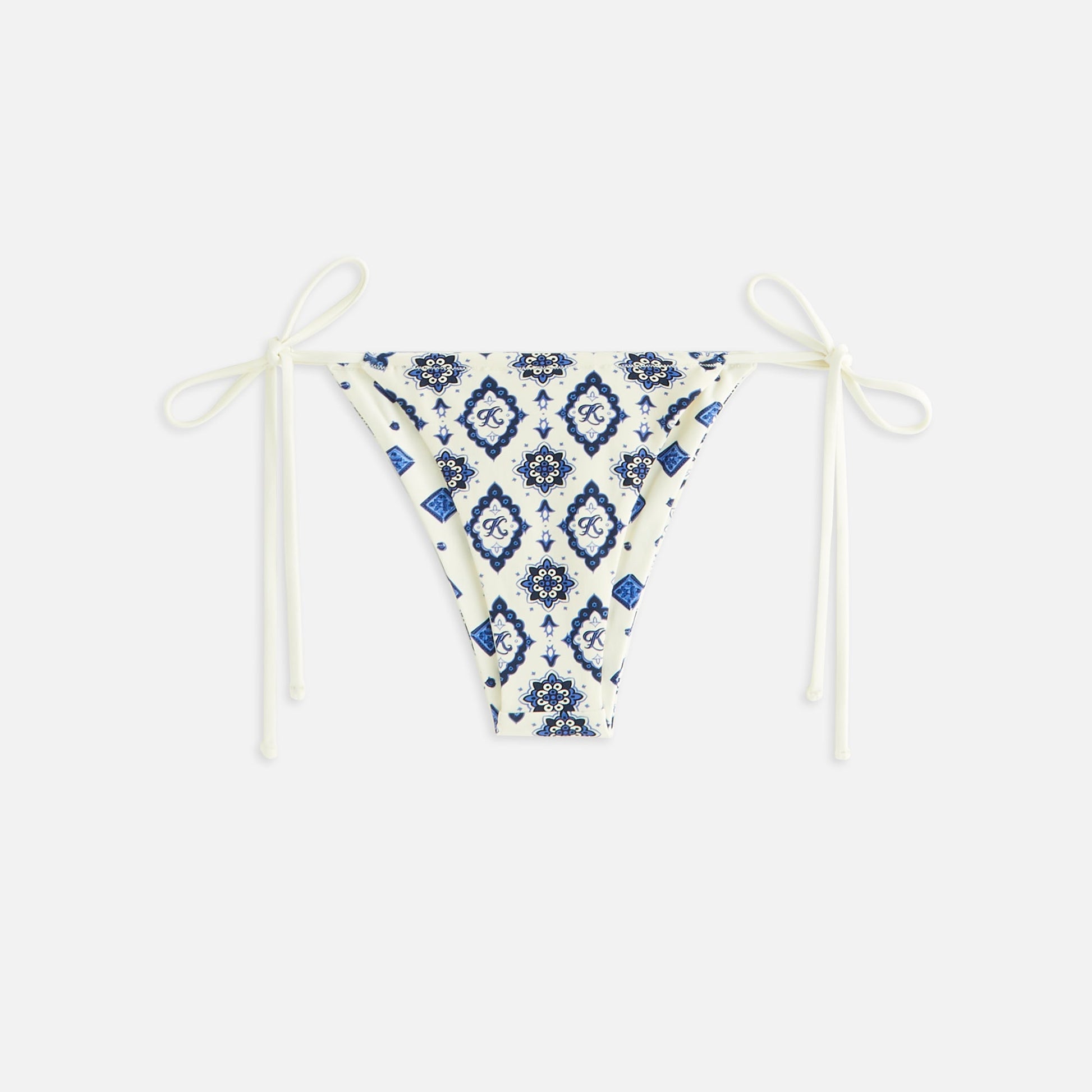 Women Kith Kith Women Tova Baroque Tile Tie Bottom - Sandrift