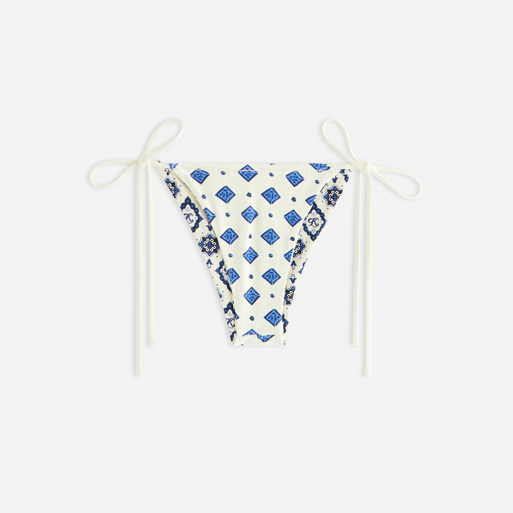 Women Kith Kith Women Tova Baroque Tile Tie Bottom - Sandrift