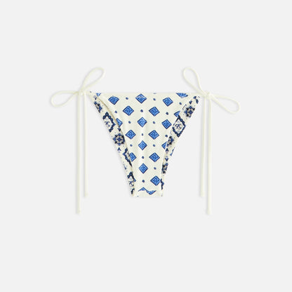 Women Kith Kith Women Tova Baroque Tile Tie Bottom - Sandrift