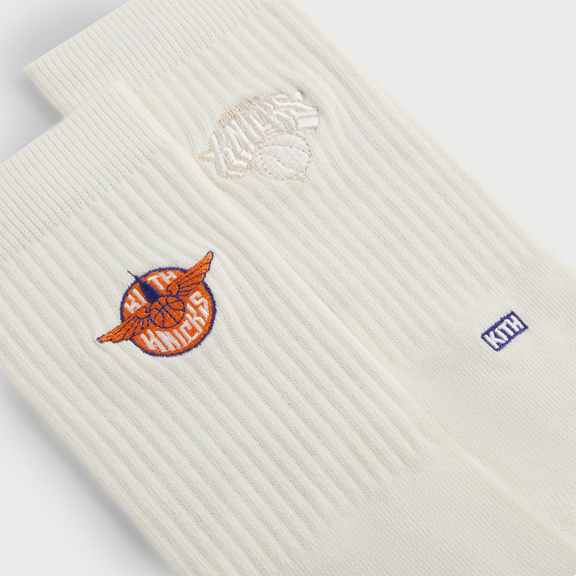 Men Kith Kith & Stance for the New York Knicks Wingman Crew Socks - Silk