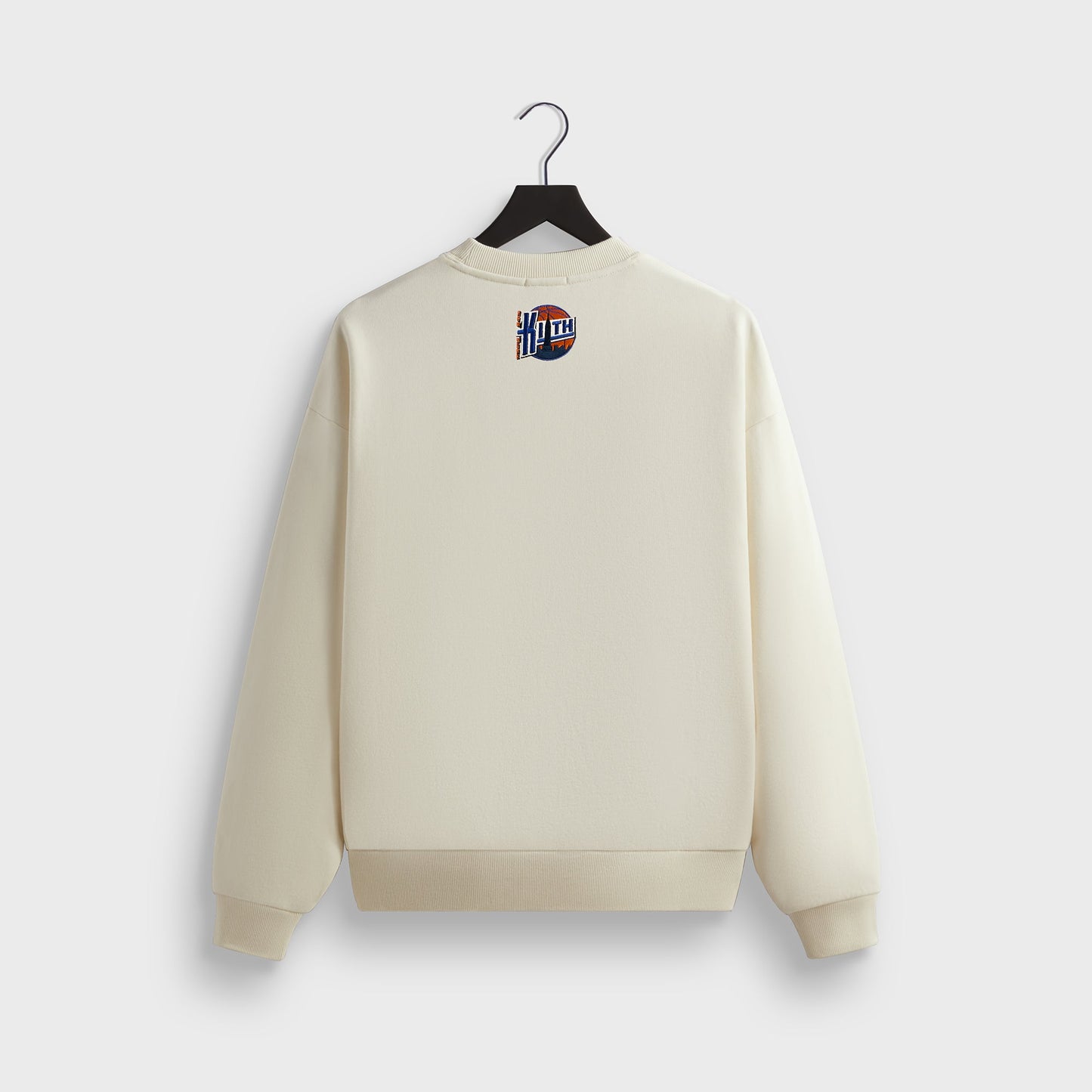 Men Kith Kith for the New York Knicks City Vintage Nelson Crewneck - Sandrift