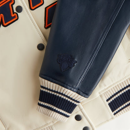 Women Kith Kith Women & AVIREX for the New York Knicks Icon Jacket - Sandrift