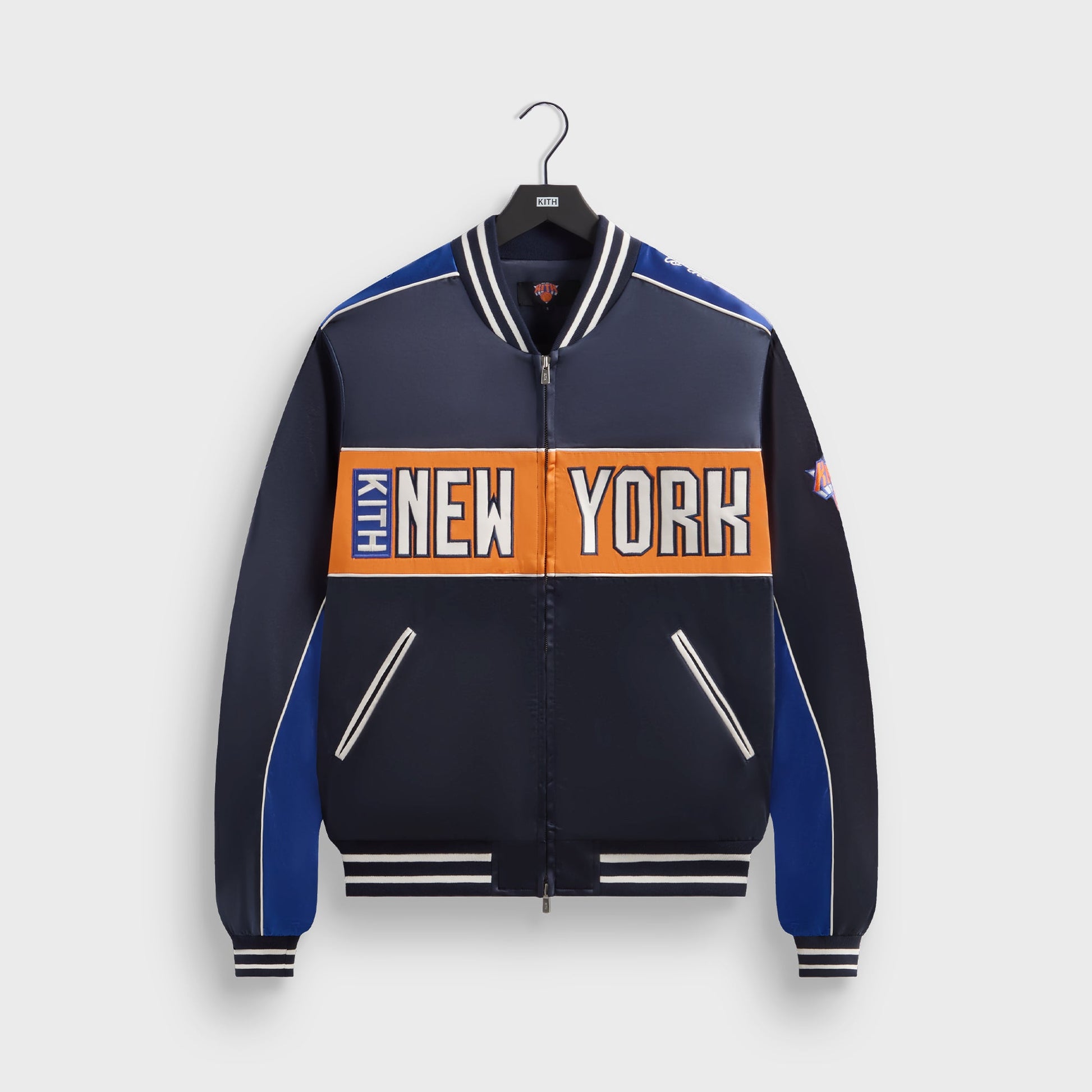 Men Kith Kith for the New York Knicks Souvenir Jacket - Nocturnal