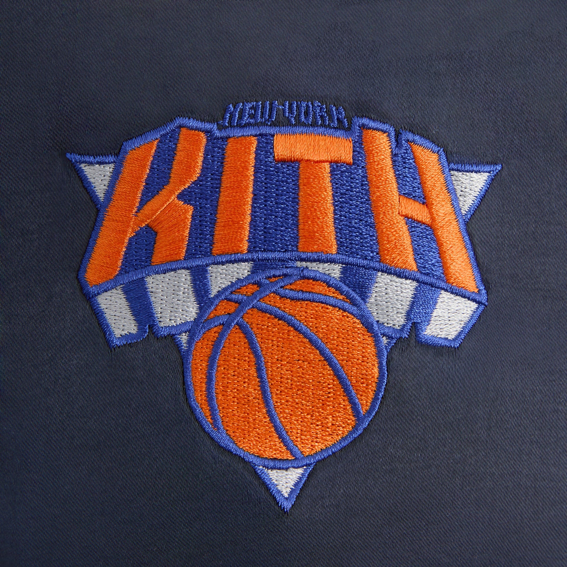 Men Kith Kith for the New York Knicks Souvenir Jacket - Nocturnal