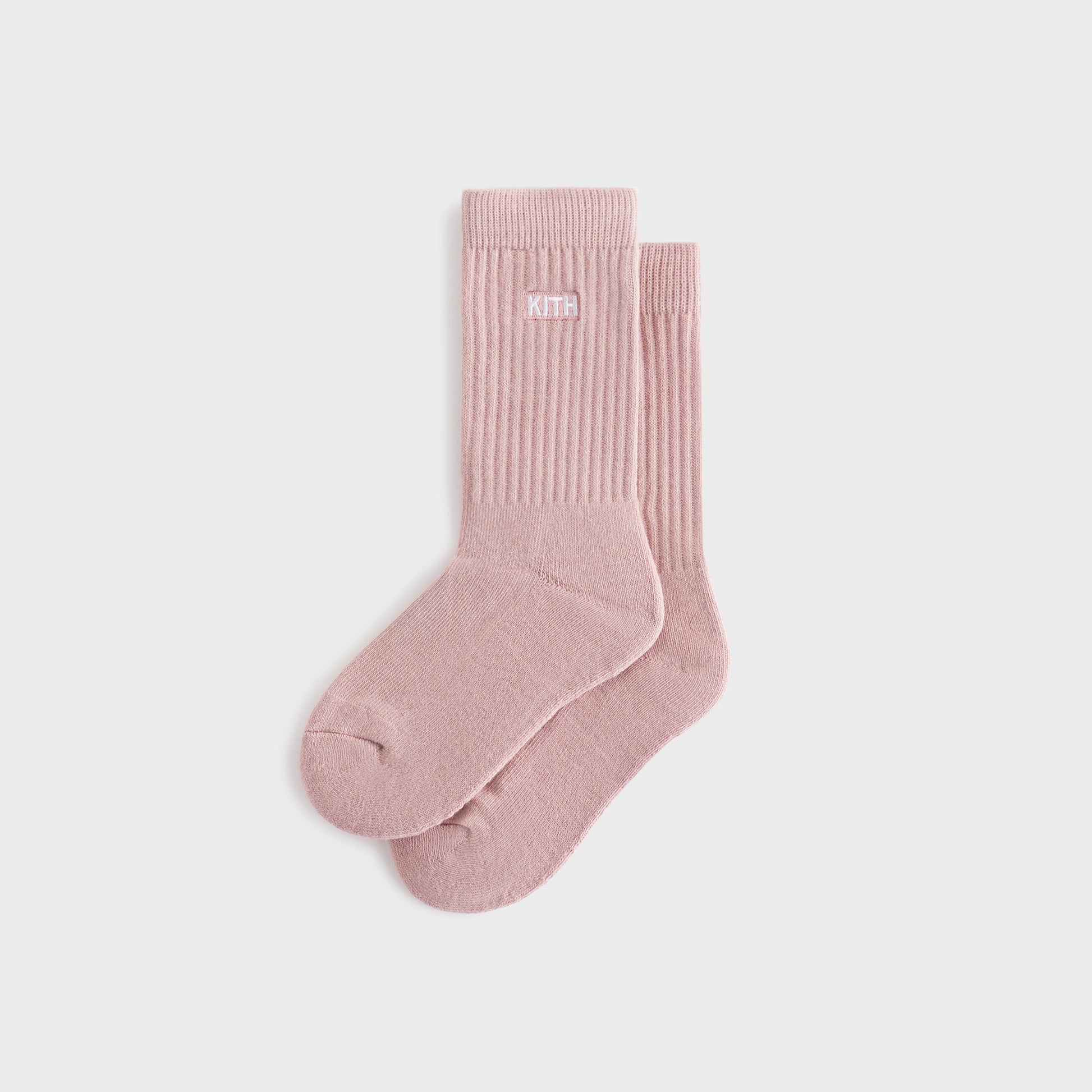 Kids Kith Kith Kids Classic Crew Socks - Dusty Quartz