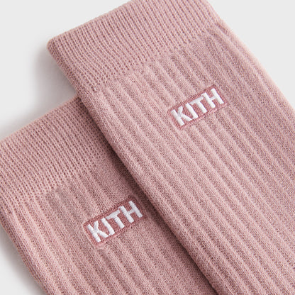 Kids Kith Kith Kids Classic Crew Socks - Dusty Quartz