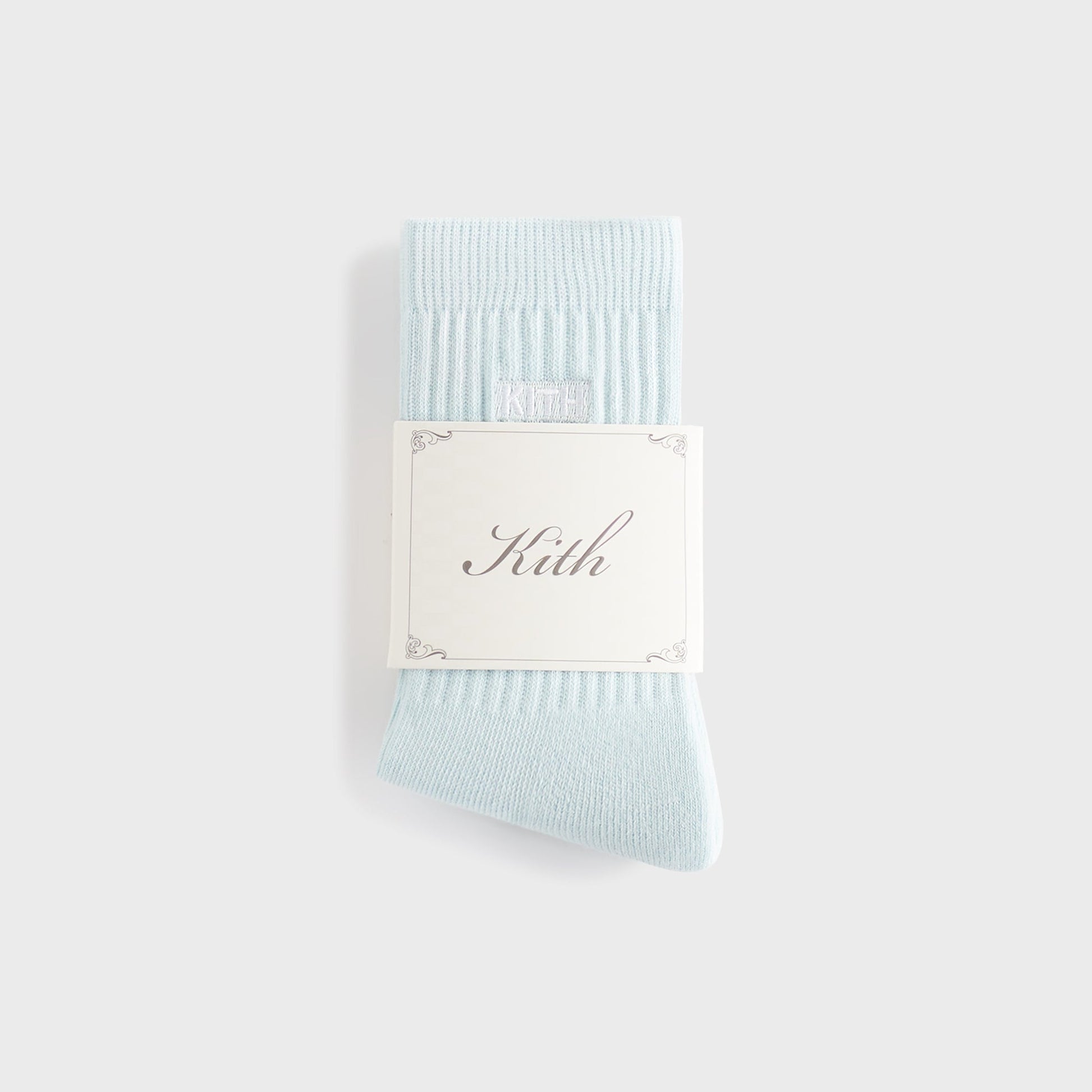 Kids Kith Kith Kids Classic Crew Socks - Helium