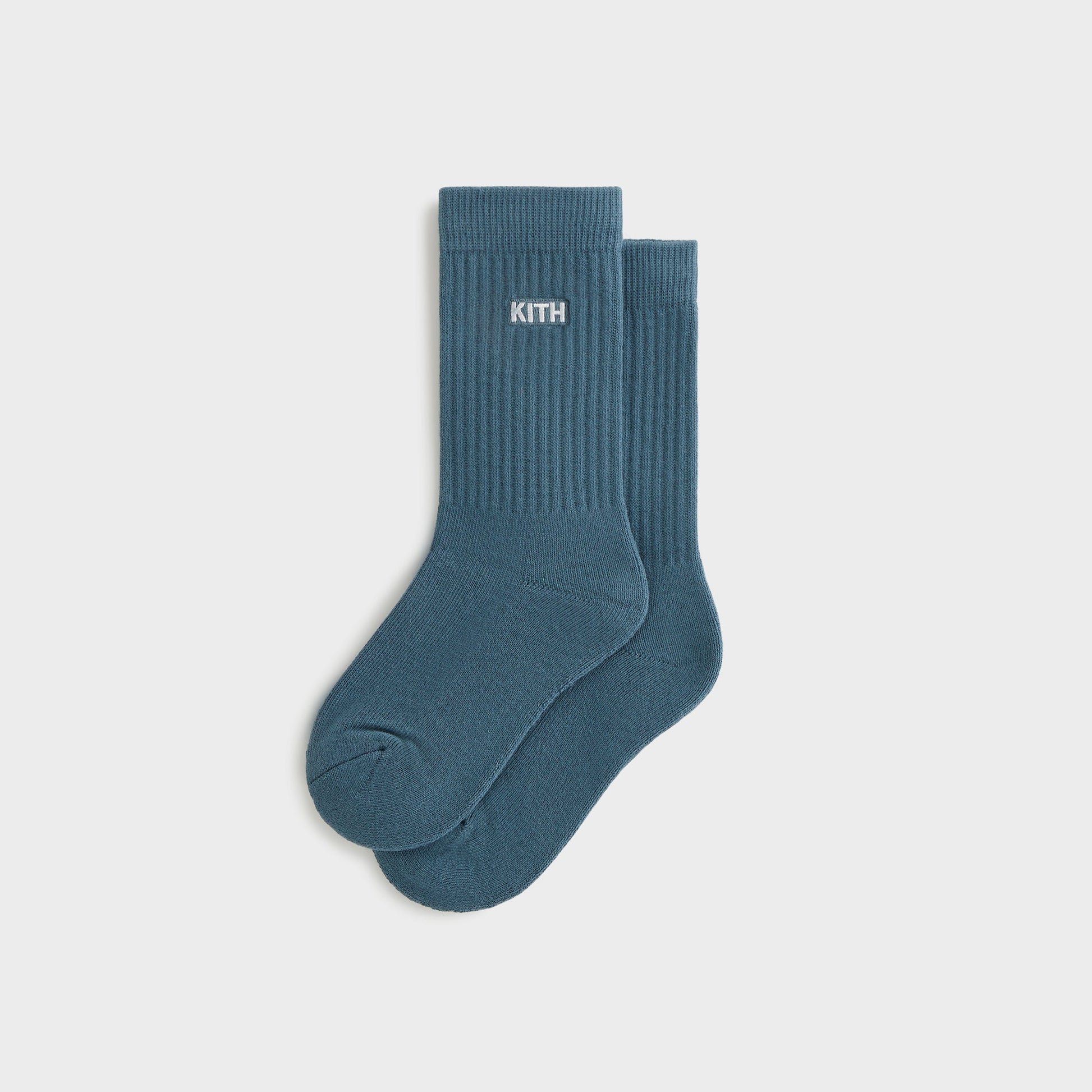 Kids Kith Kith Kids Classic Crew Socks - Anchor