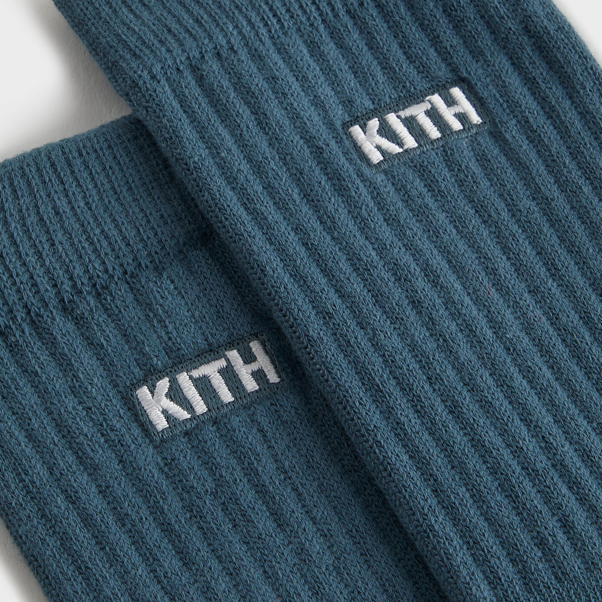 Kids Kith Kith Kids Classic Crew Socks - Anchor