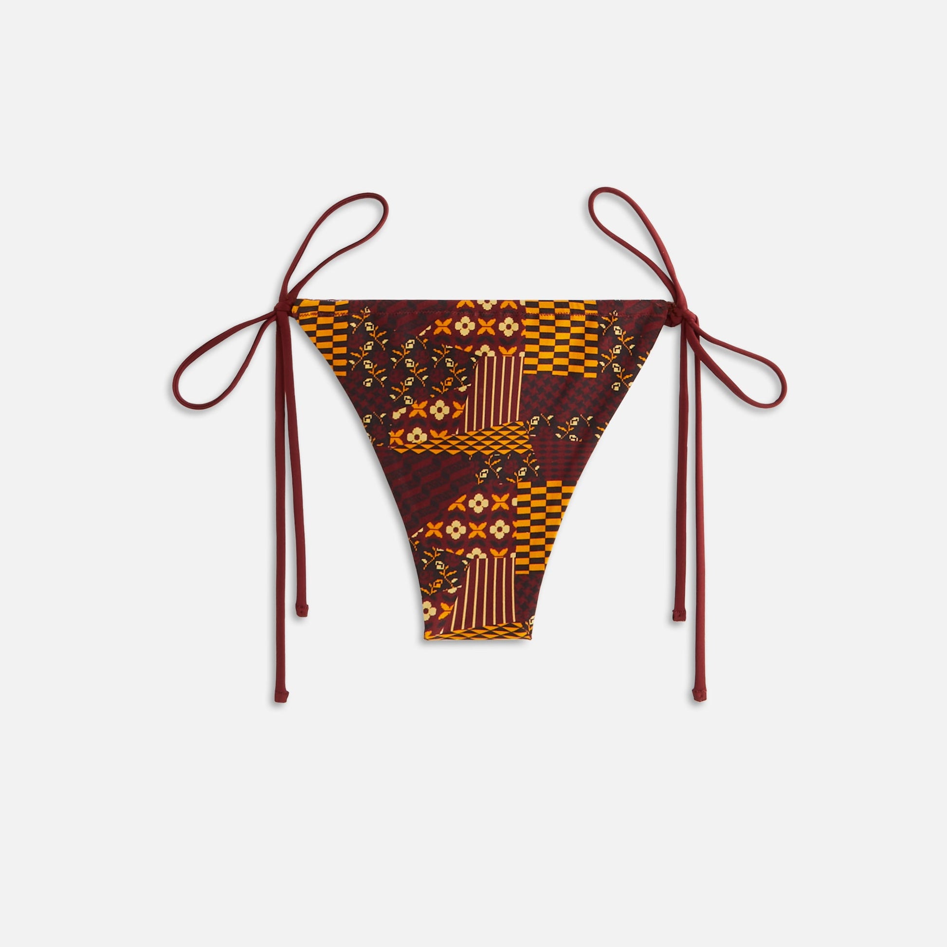Women Kith Kith Women Tova Geo Floral Tie Bottom - Rhone