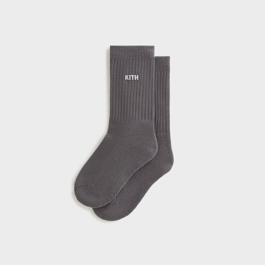 Kids Kith Kith Kids Classic Crew Socks - Hurricane