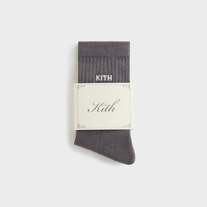 Kids Kith Kith Kids Classic Crew Socks - Hurricane