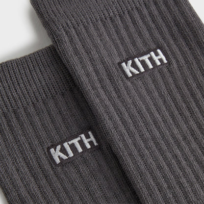 Kids Kith Kith Kids Classic Crew Socks - Hurricane