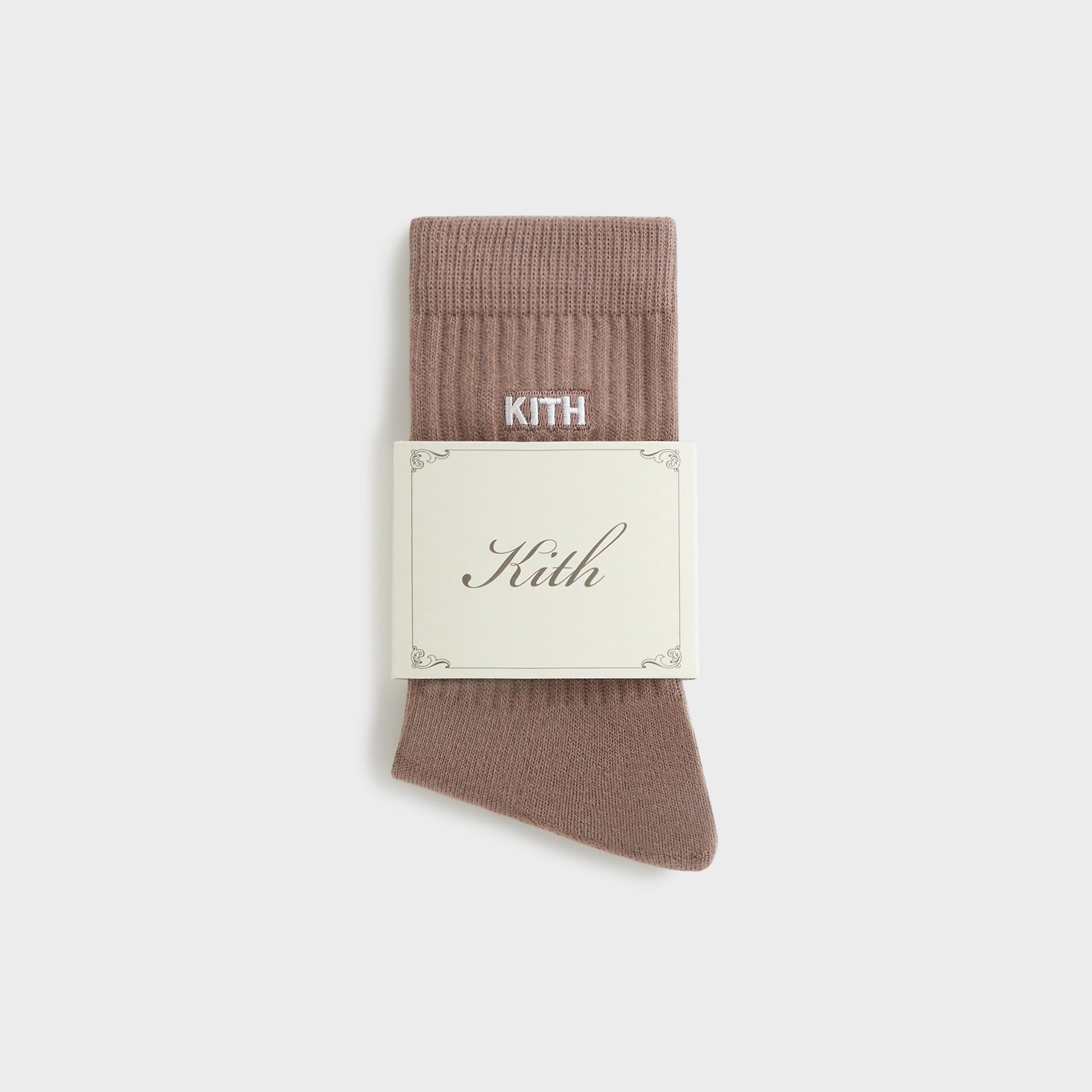 Kids Kith Kith Kids Classic Crew Socks - Mantle