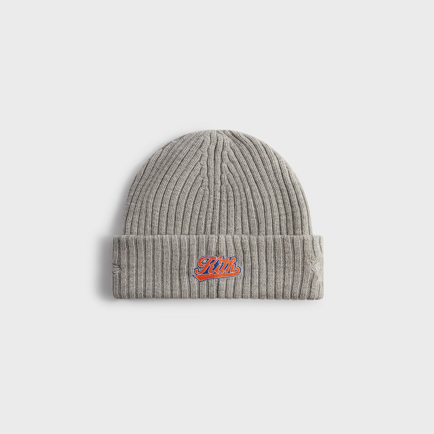 Men Kith Kith for the New York Knicks Court Vision Beanie - Light Heather Grey