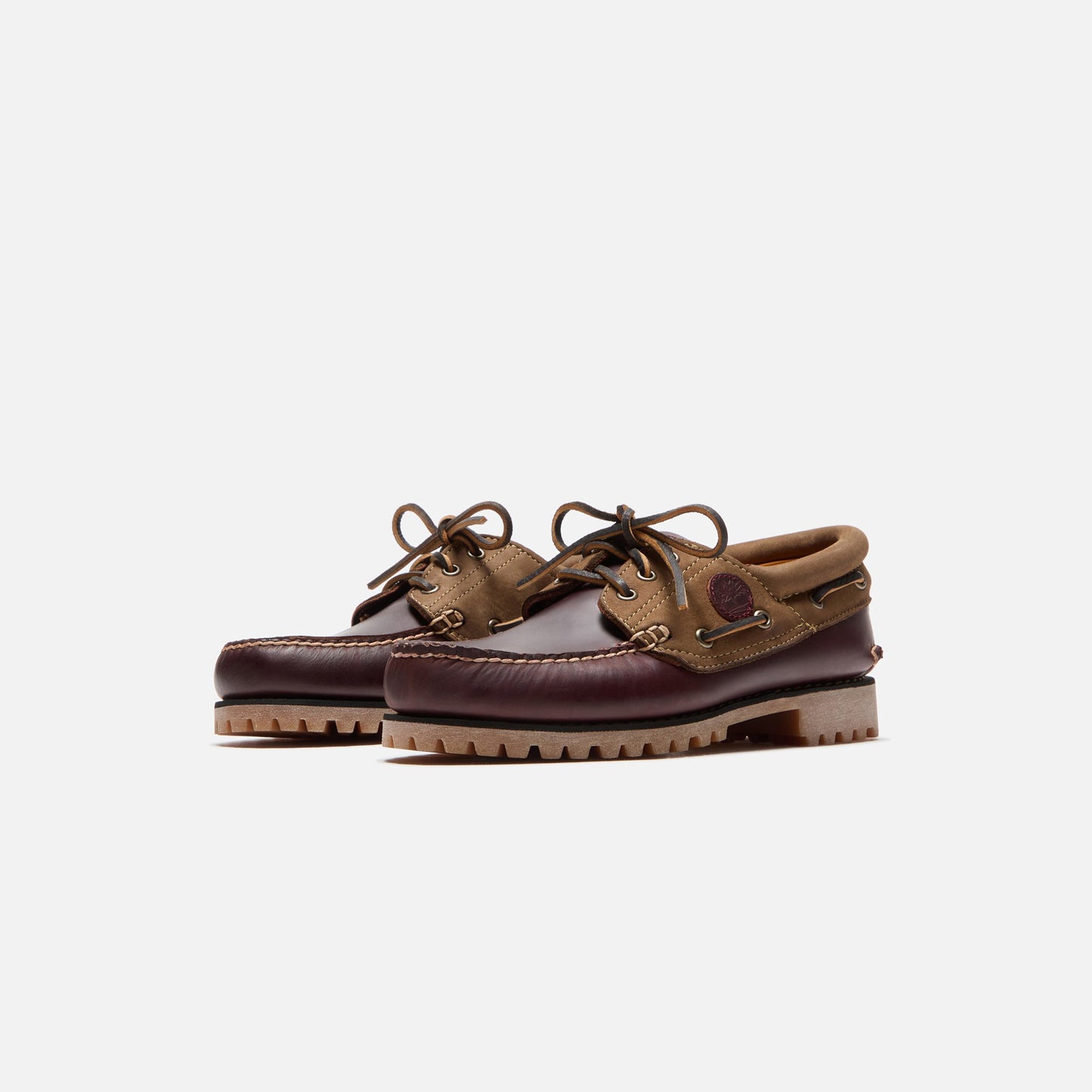 Men|Women Kith Timberland Boat Shoe - Burgundy Full Grain