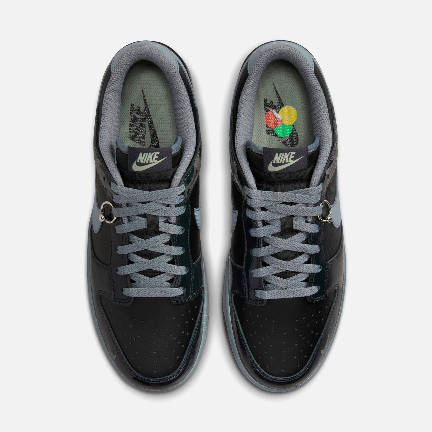 Men|Women Kith Nike Dunk Low - Off Noir / Cool Grey / Black / Jade Horizon