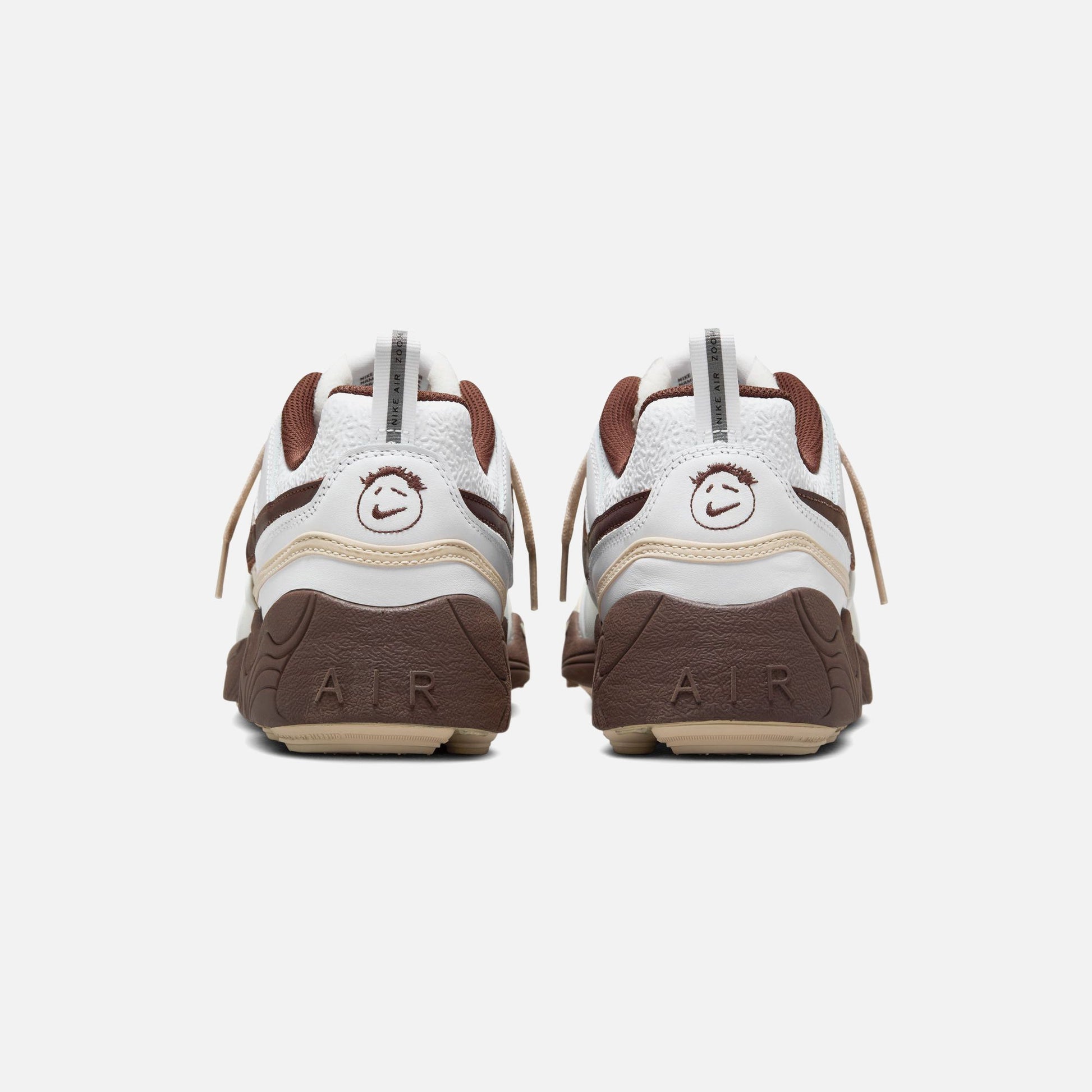 Men Kith Nike x Travis Scott Jumpman Jack Zoom Field Jaxx - White / Light Choco