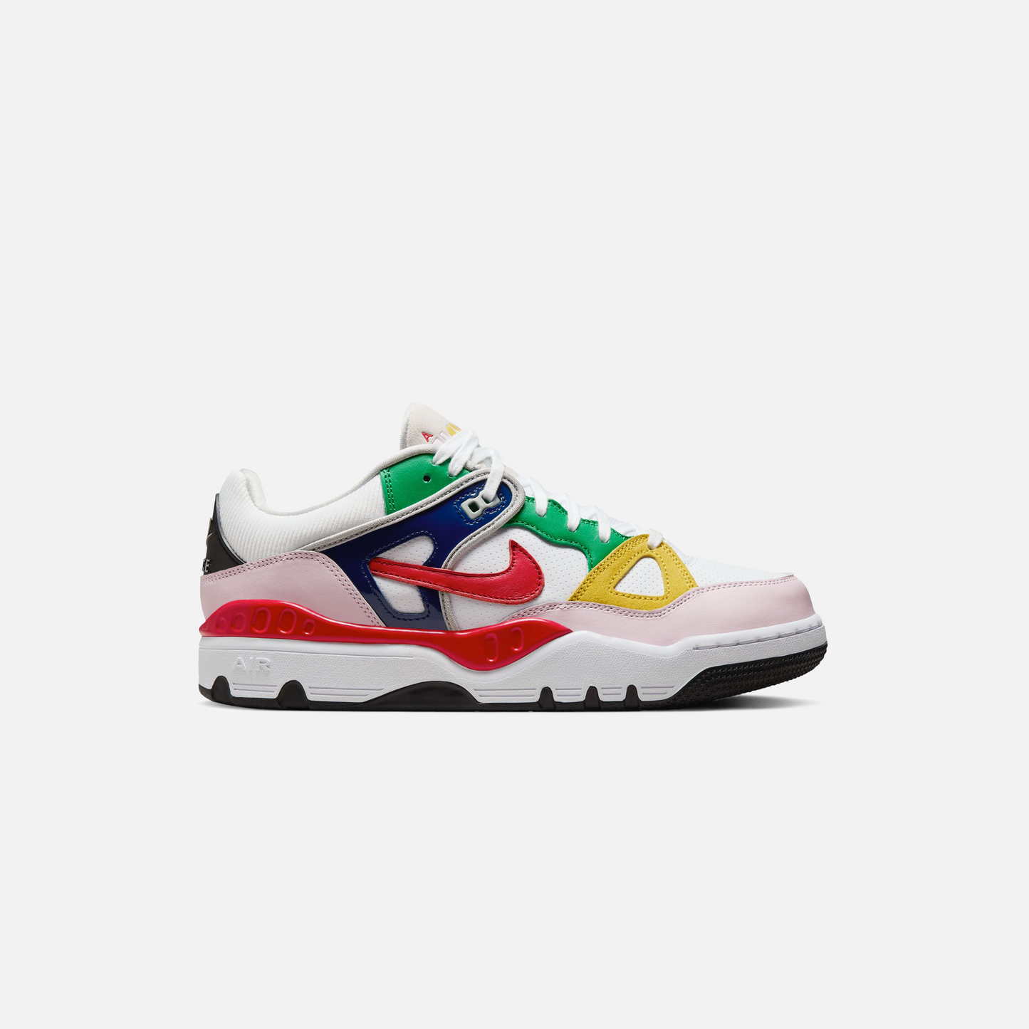 Men Kith Nike x NIGO Air Force 3 Low SP - White / University Red / Tour