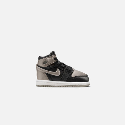 Men|Women|Kids Kith Jordan TD Air Jordan 1 Retro High OG - Black / Medium Grey / White