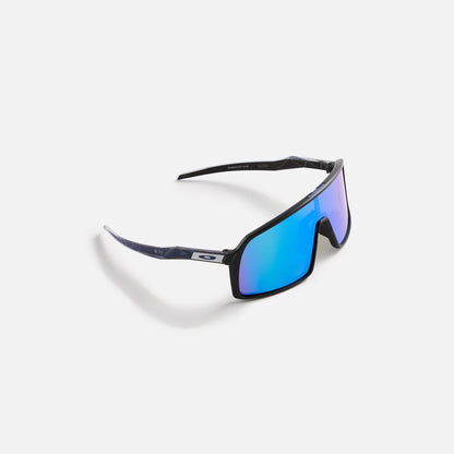 Men Kith Oakley Sutro Sunglasses - Prizm Sapphire / Polished Black