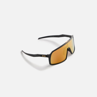 Men Kith Oakley Sutro Matte Carbon Sunglasses - Prizm Snow Black Iridium / Poli
