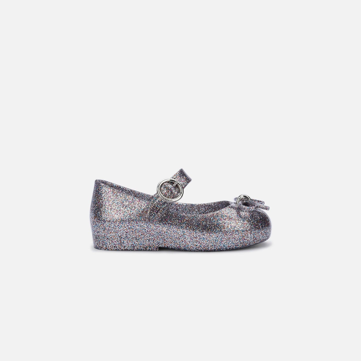 Kids Kith Melissa Mini Sweet Love Flat BB - Silver Glitter