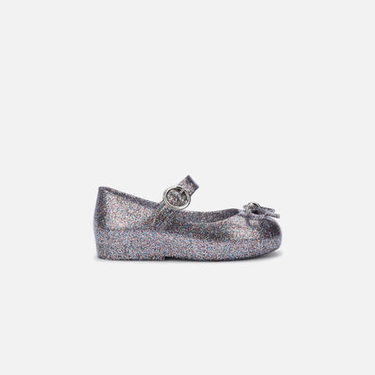 Kids Kith Melissa Mini Sweet Love Flat BB - Silver Glitter