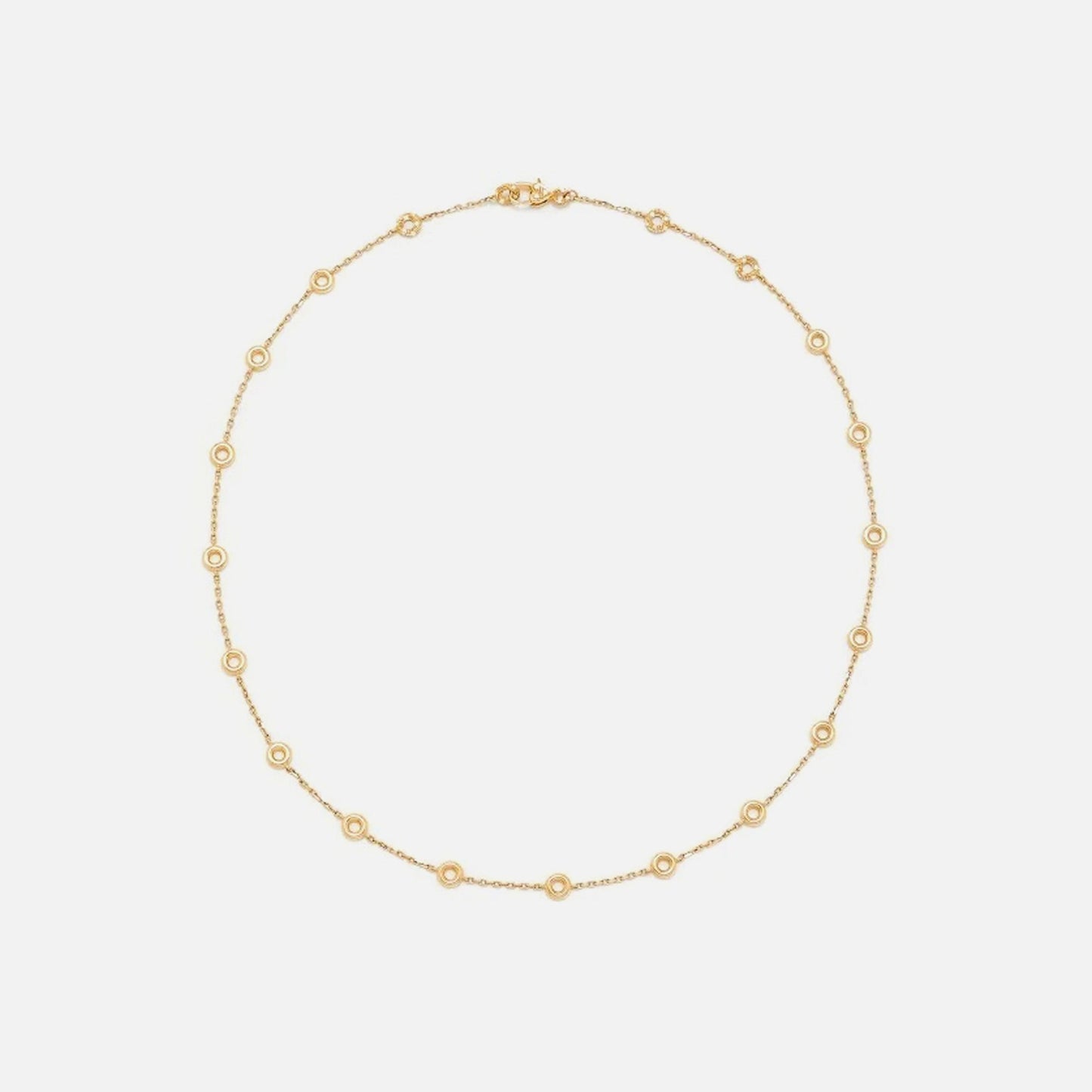Men|Women Kith Yvonne Leon Mini Donuts Necklace - Gold / Diamonds