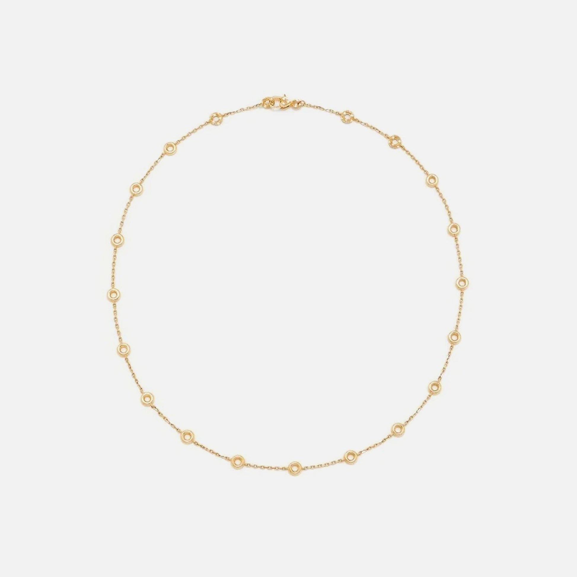 Men|Women Kith Yvonne Leon Mini Donuts Necklace - Gold / Diamonds