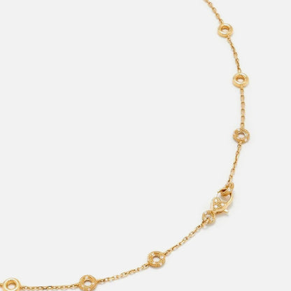Men|Women Kith Yvonne Leon Mini Donuts Necklace - Gold / Diamonds
