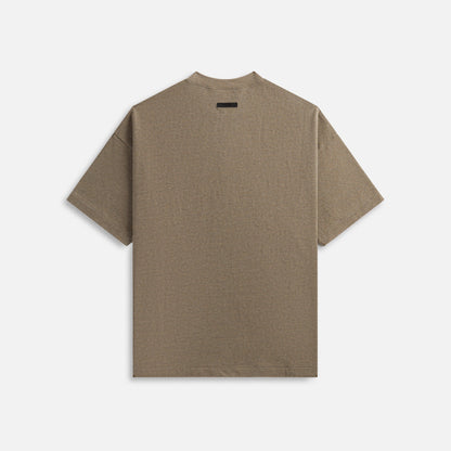 Men Kith Essentials Heavy Crewneck Tee - Heather Grey
