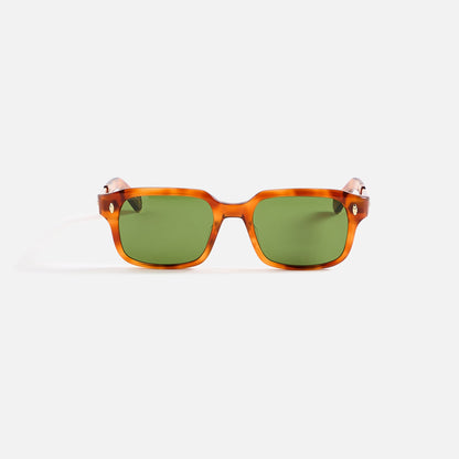 Men Kith Garrett Leight Mr. Leight Purveyor Sunglass - Saffron Tortoise White G