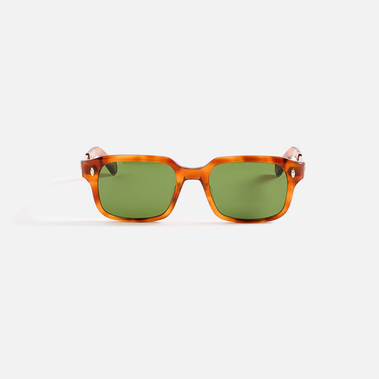 Men Kith Garrett Leight Mr. Leight Purveyor Sunglass - Saffron Tortoise White G