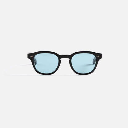 Men Kith Garrett Leight Mr. Leight James Sunglass - Black Gunmetal / Brittany B