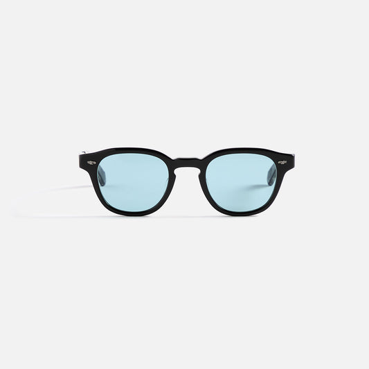 Men Kith Garrett Leight Mr. Leight James Sunglass - Black Gunmetal / Brittany B