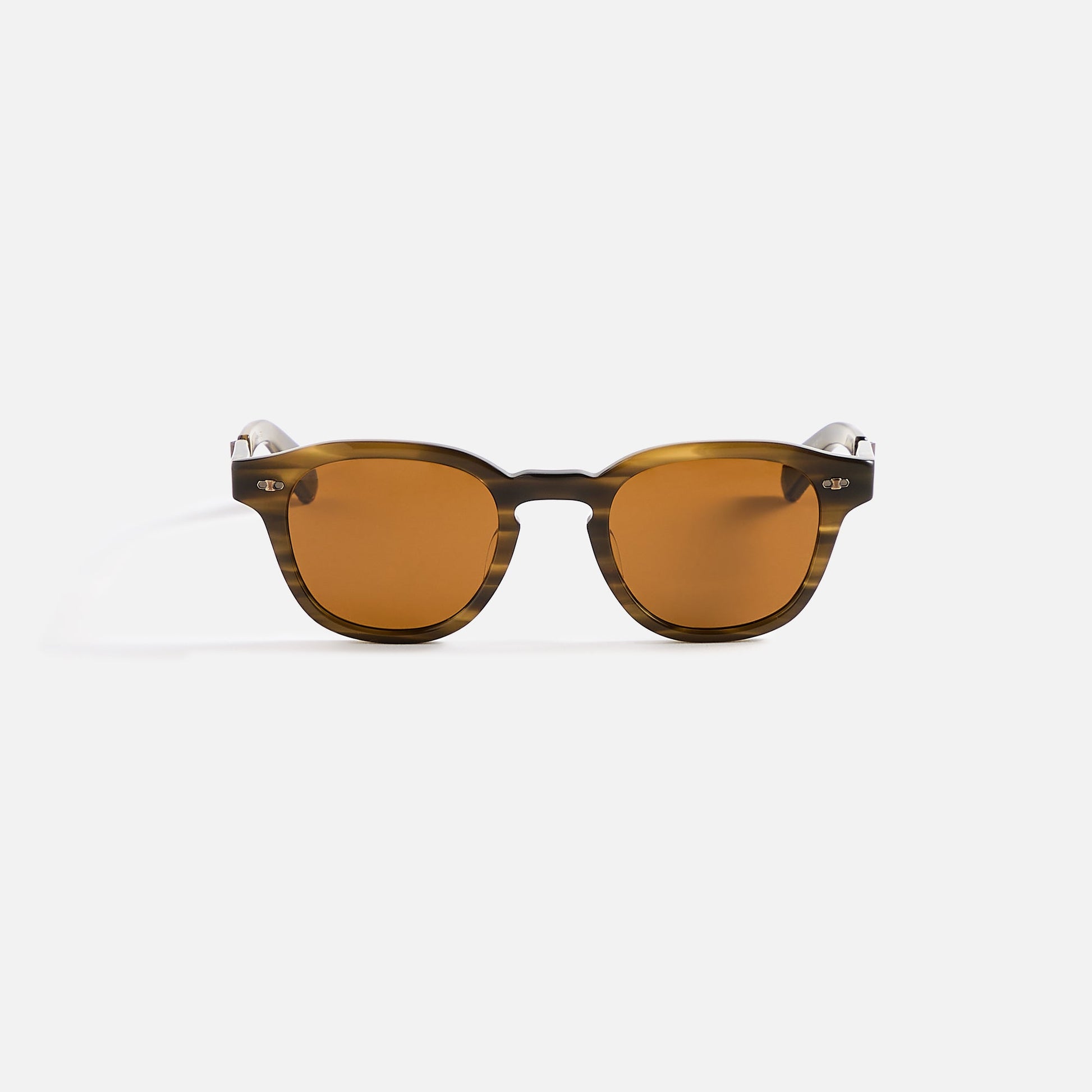Men Kith Garrett Leight Mr. Leight James Sunglass - Kelp Antique Gold / Mojave