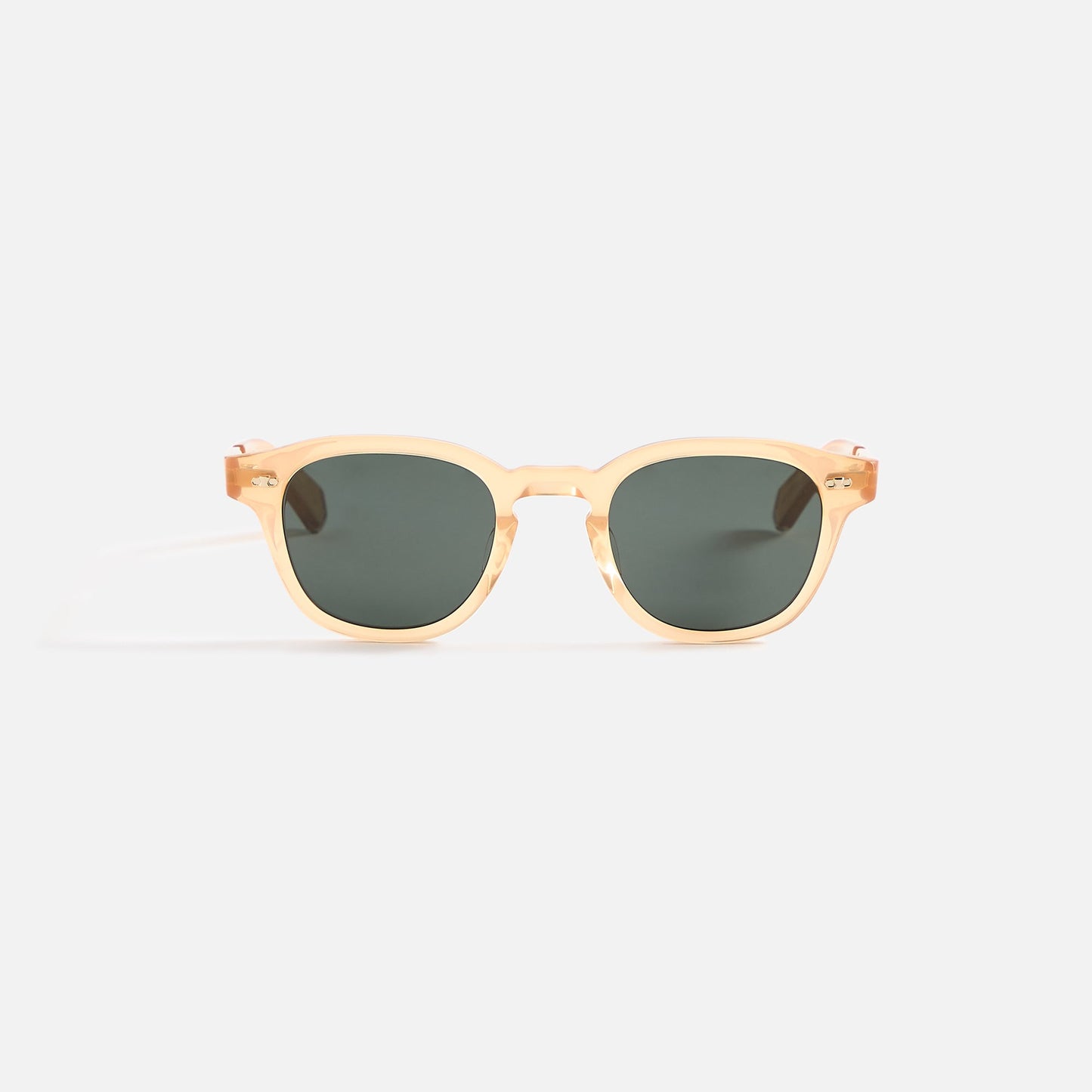 Men Kith Garrett Leight Mr. Leight James Sunglass - Summit White Gold / Select