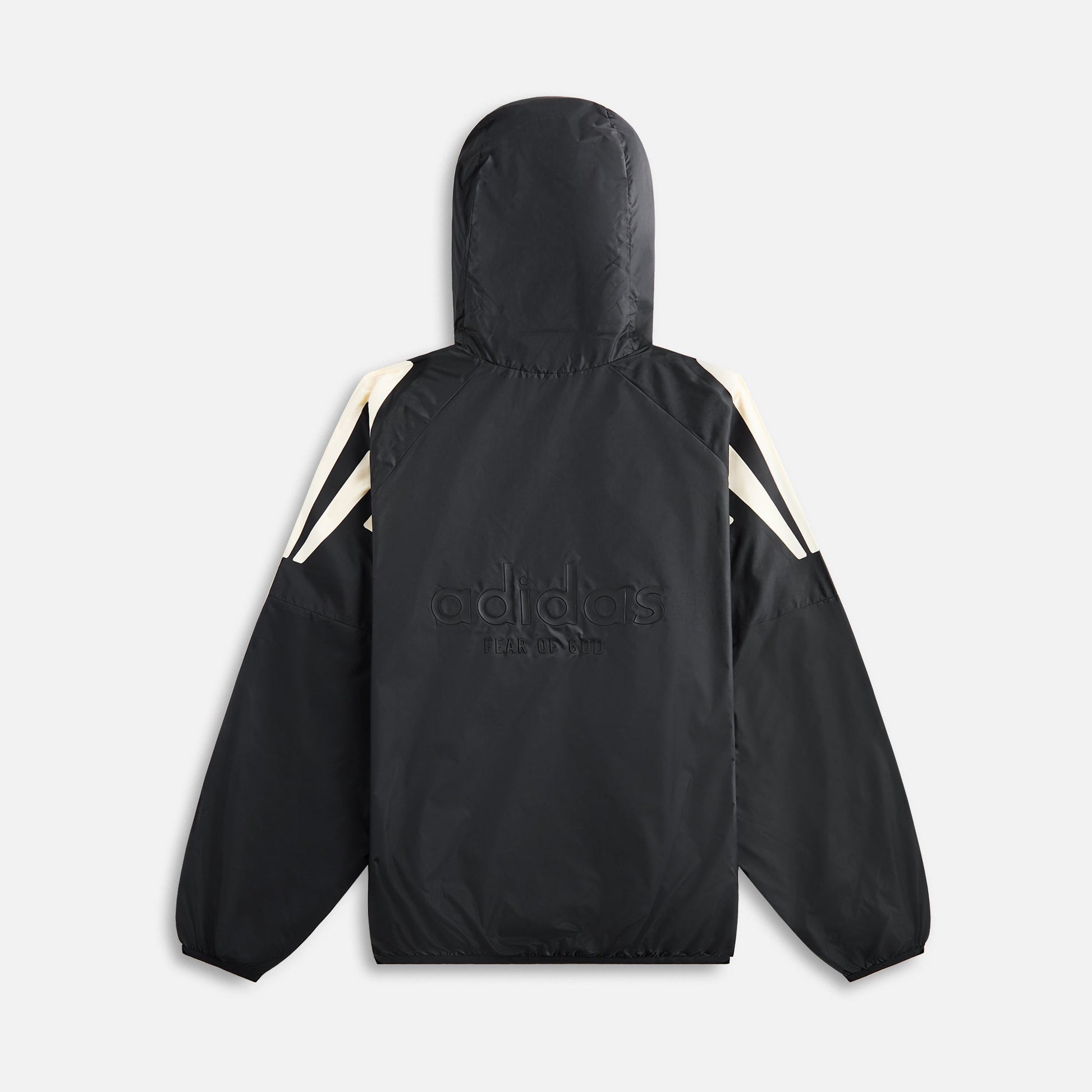 Men Kith adidas x Fear of God Athletics Plain Weave Adi Nation Jacket - Black