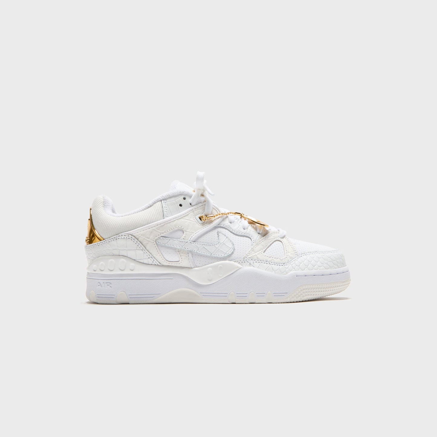 Men Kith Nike x NIGO Air Force 3 Low - White / Metallic Gold / White / Summit W