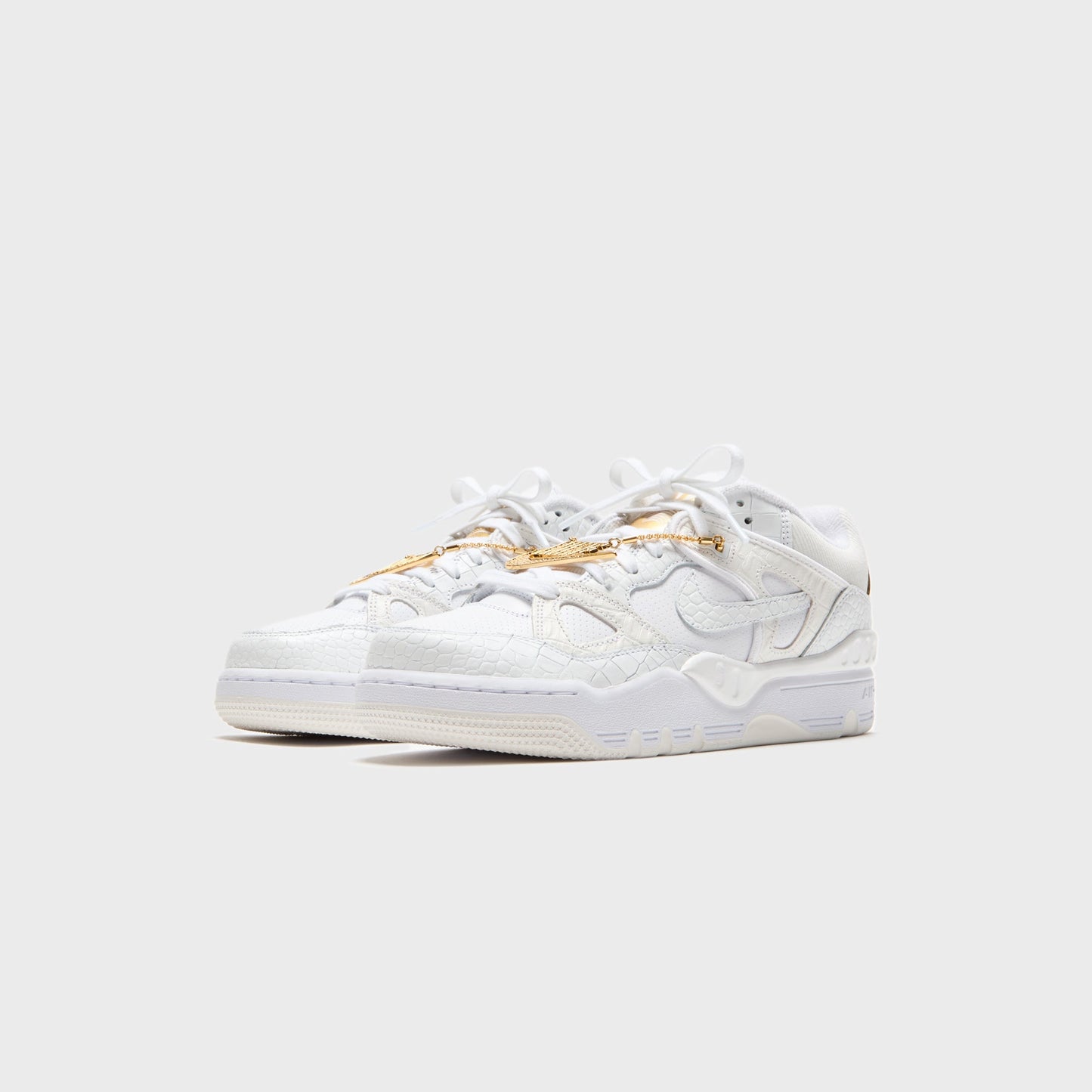 Men Kith Nike x NIGO Air Force 3 Low - White / Metallic Gold / White / Summit W