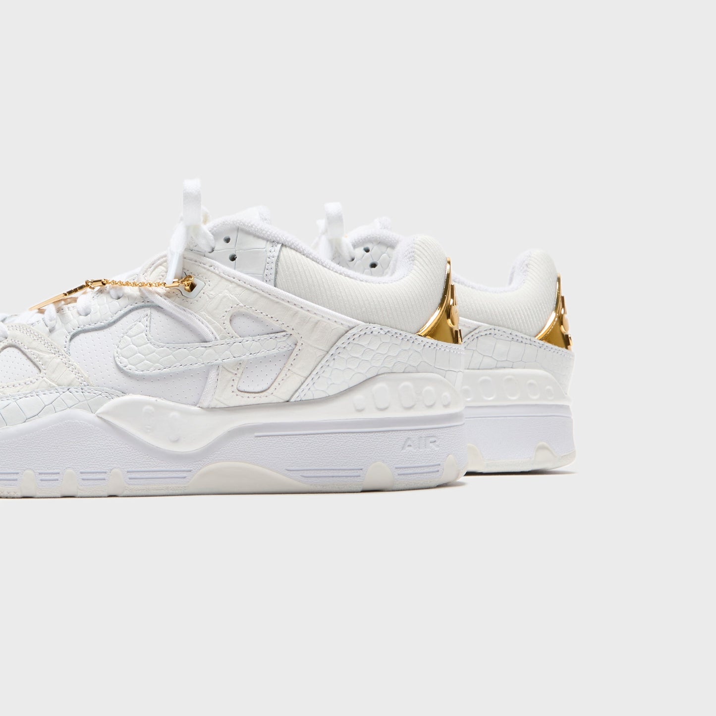Men Kith Nike x NIGO Air Force 3 Low - White / Metallic Gold / White / Summit W