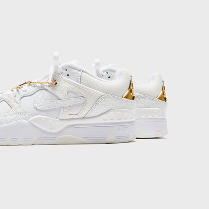 Men Kith Nike x NIGO Air Force 3 Low - White / Metallic Gold / White / Summit W