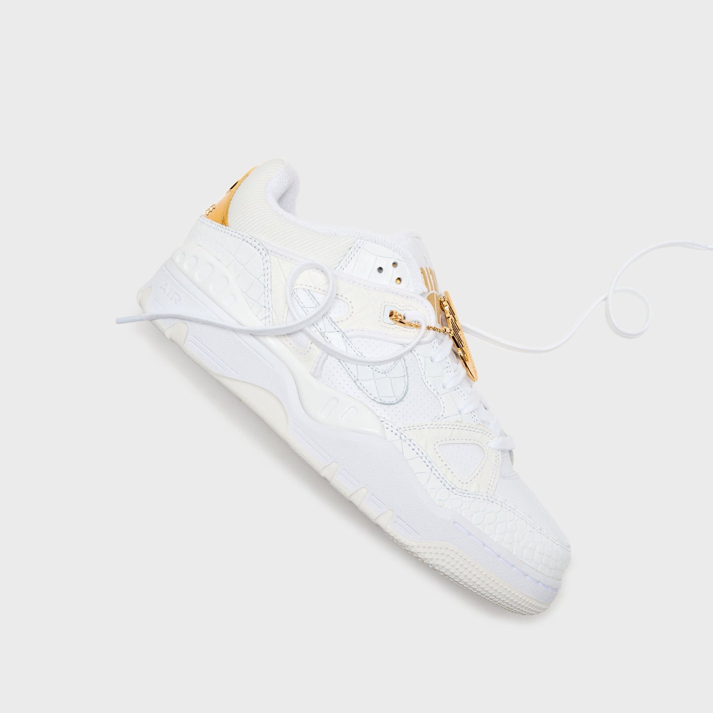 Men Kith Nike x NIGO Air Force 3 Low - White / Metallic Gold / White / Summit W