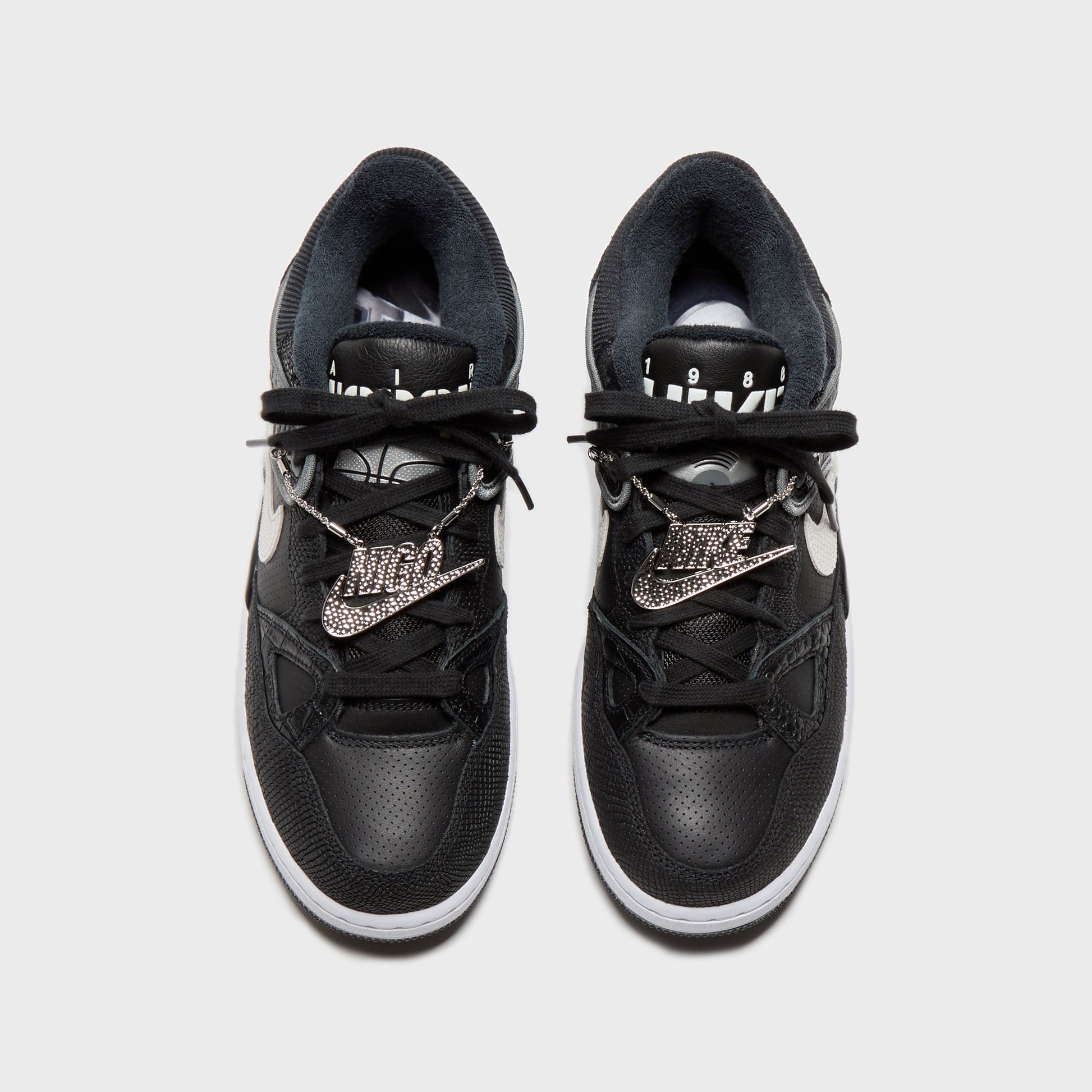 Men Kith Nike x NIGO Air Force 3 Low - Black / White