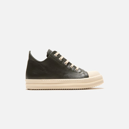 Kids Kith Rick Owens Kids Scarpe Pelle Low Sneakers - Forest / Milk / Milk