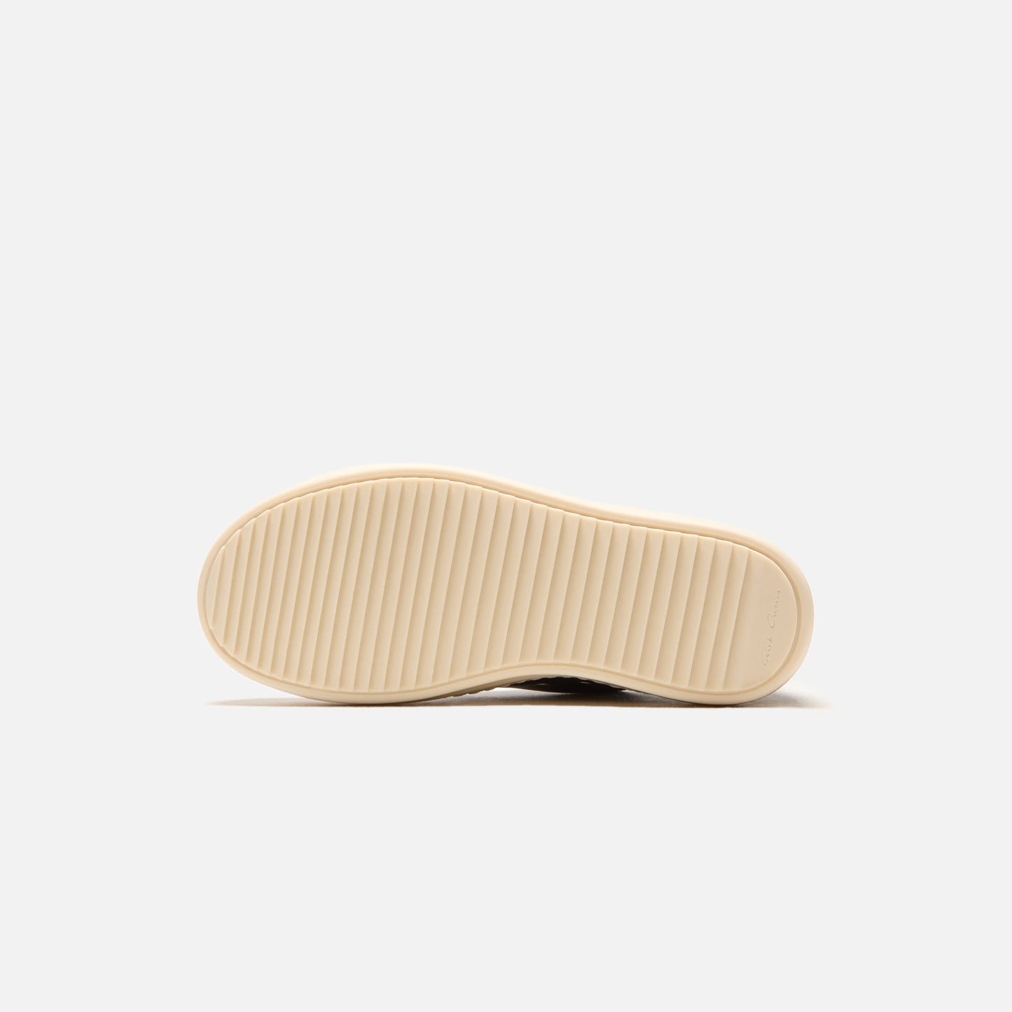Kids Kith Rick Owens Kids Scarpe Pelle Low Sneakers - Forest / Milk / Milk