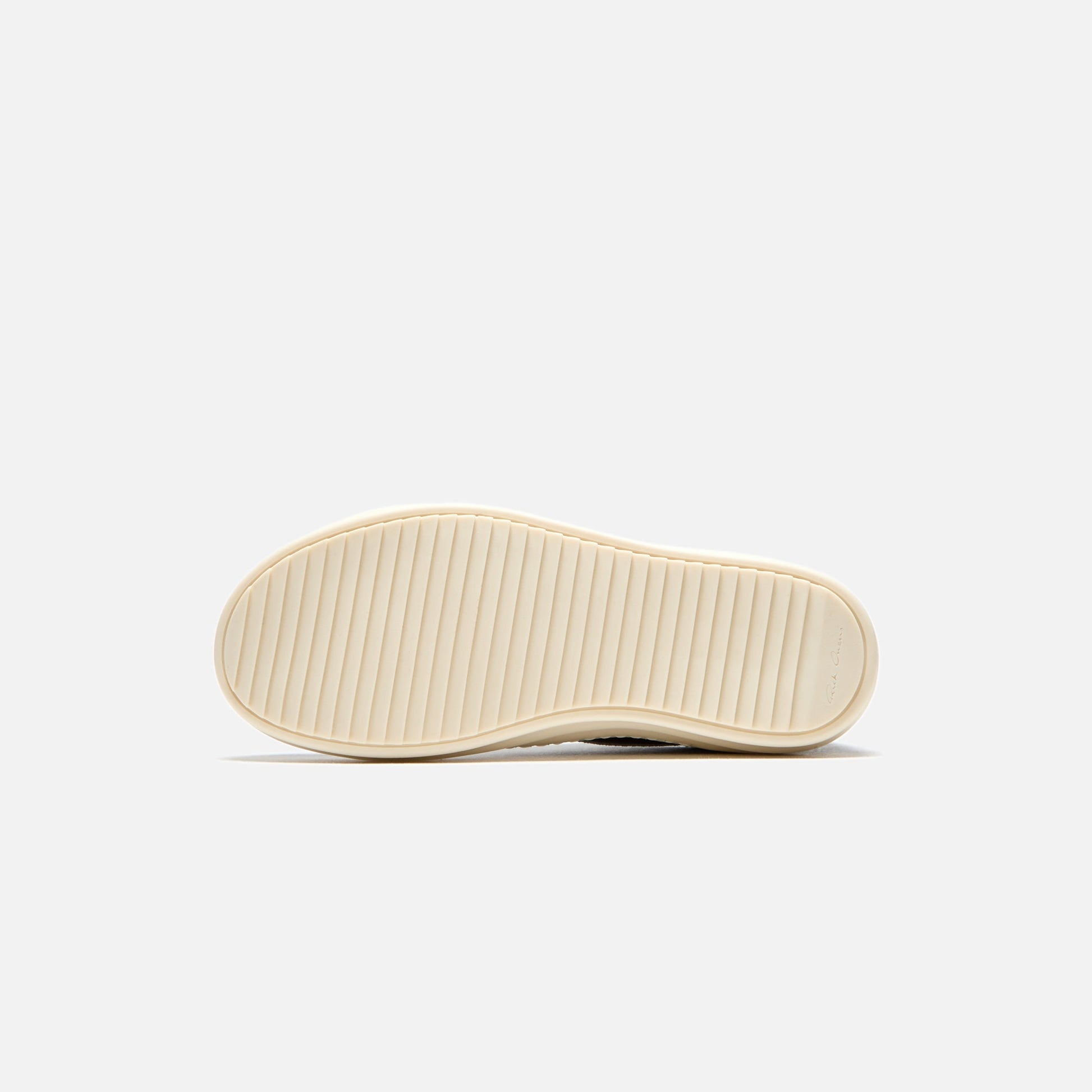 Kids Kith Rick Owens Kids Scarpe Pelle Vintage Sneakers - Black / Milk / Milk